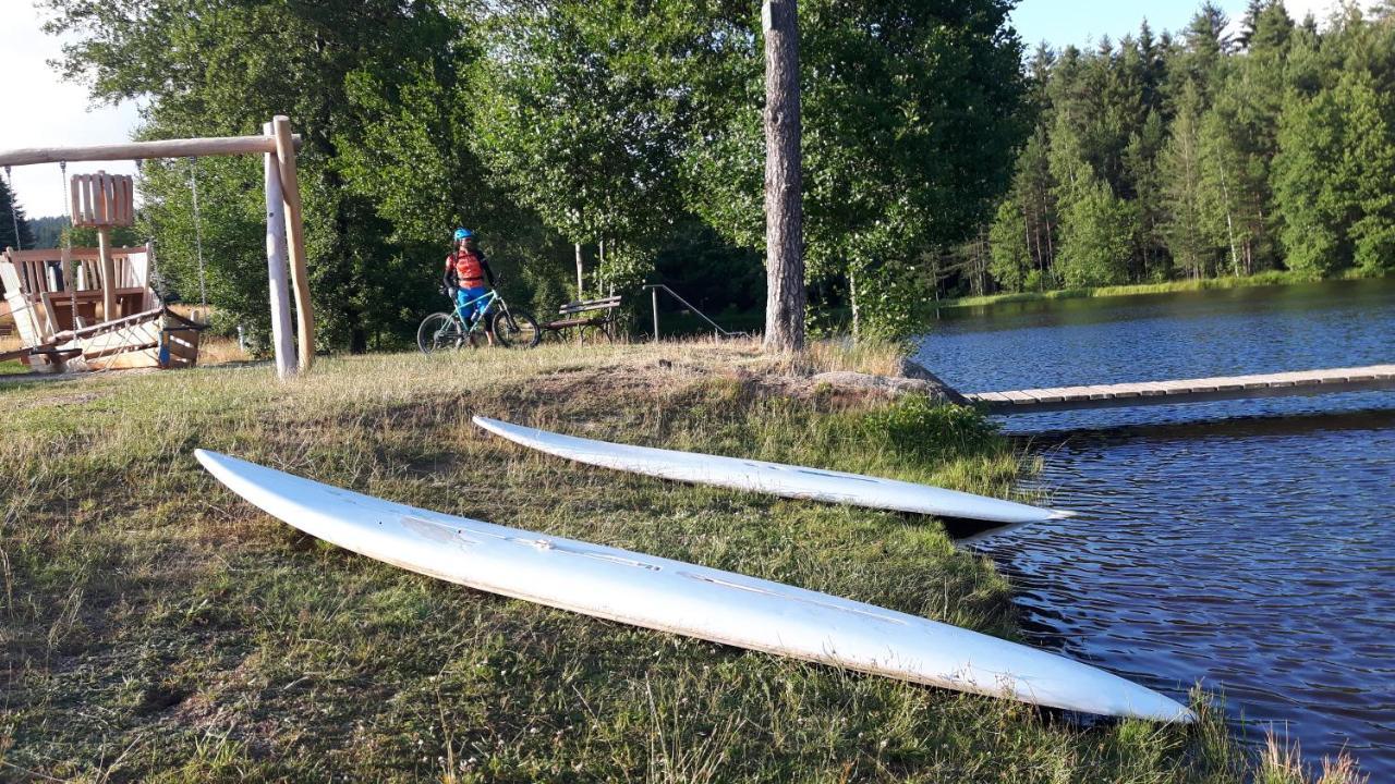 Ferienhaus Am See Im Fichtelgebirge Nagel Bagian luar foto